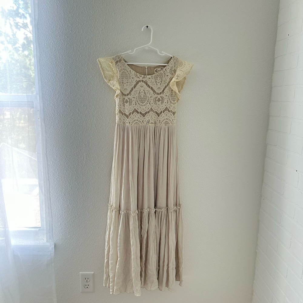 Ivory girls joyfolie dress size 10